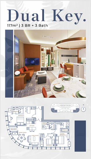 Apartemen South Quarter. South Quarter. Tipe Unit Dual Key