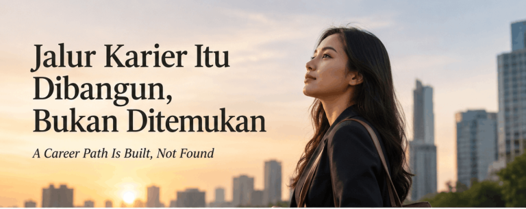 Jalur Karier Itu Dibangun, Bukan Ditemukan